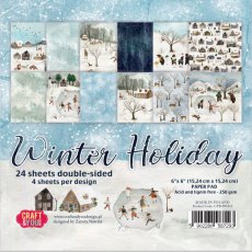 CPB-WH15 Block 15x15 Craft&You Design-WINTER HOLIDAY 