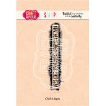 CS010 Clear Stamp -digits