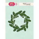 CW093 WYKROJNIK- Conifer Wreath-Craft&You Design