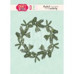 CW094 WYKROJNIK- Mixed wreath-Craft&You Design