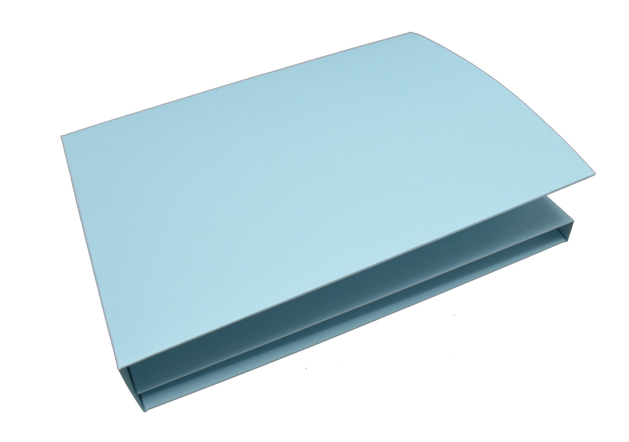 ID-3975 Album składak duży Trifold 20,5x15,5cm błękitny matowy GoatBox