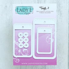LE-TAG2 Tags 2 -Lady E Design