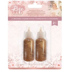 S-RG-DGG Sara Signature Rose Gold Dimensional Glitter Glue