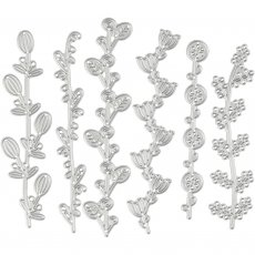118001 Wykrojniki Floral vines -kwiatowe winorośle 6szt