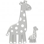 118007 Wykrojniki giraffe - żyrafy