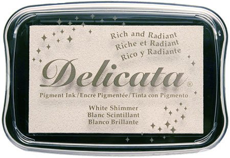 DE-380 Tusz - Delicata - White Shimmer