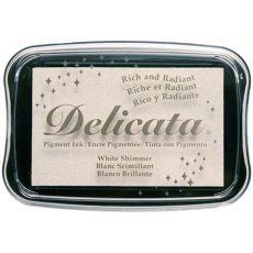 DE-380 Tusz - Delicata - White Shimmer 
