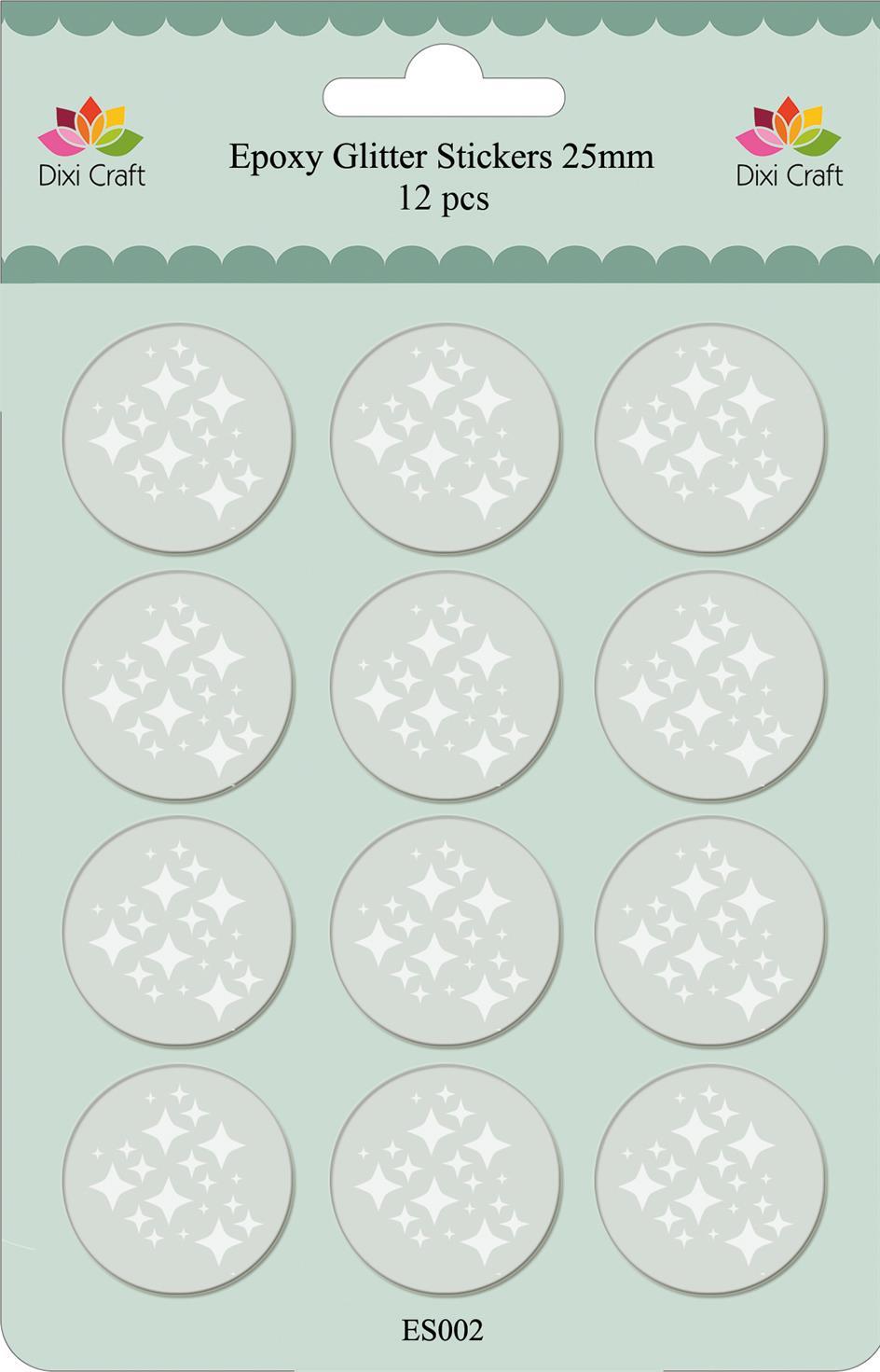 ES002 Epoxy Stickers - Sepia Vintage