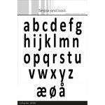 SBD083 Dies Simple and Basic-alphabet XXL