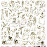CC-DOD-LWS-35 LOVELY WHEN YOU SMILE A SHEET OF EXTRAS TO CUT
