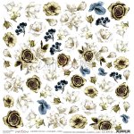 CC-KW-24 FLOWERS - XXIV- A SHEET OF EXTRAS TO CUT