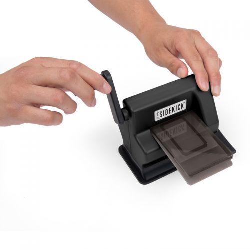 664175 Sizzix Mini Machine Sidekick Starter Kit (Black) Tim Holtz