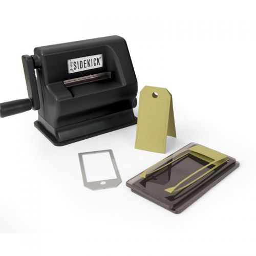 664175 Sizzix Mini Machine Sidekick Starter Kit (Black) Tim Holtz
