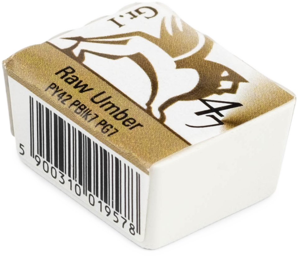 RENAKWARELE-47-watercolors cubes-raw umber