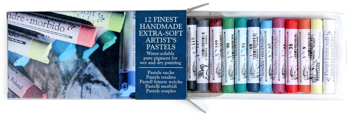 RENPASKOM12 Soft pastels Renesans -12 colours