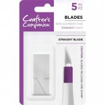 CC-TOOL-KNIFE-STBLD5 Crafters Companion - Knife Replacement Blades - Straight