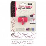 WR71094-3 Sew Easy Piercer Stitch -główka perforacyjna LG hearts