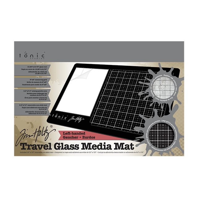 1913E Tim Holtz - Glass Media Mat - Left Handed