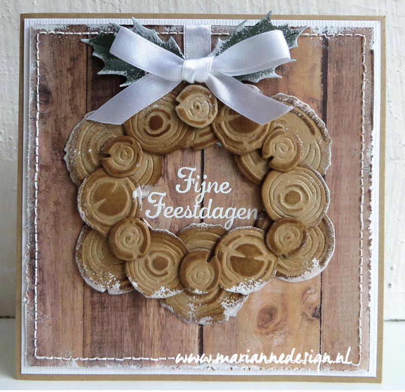 LR0684 Metal Die Marianne Design - Creatables - Wood slices