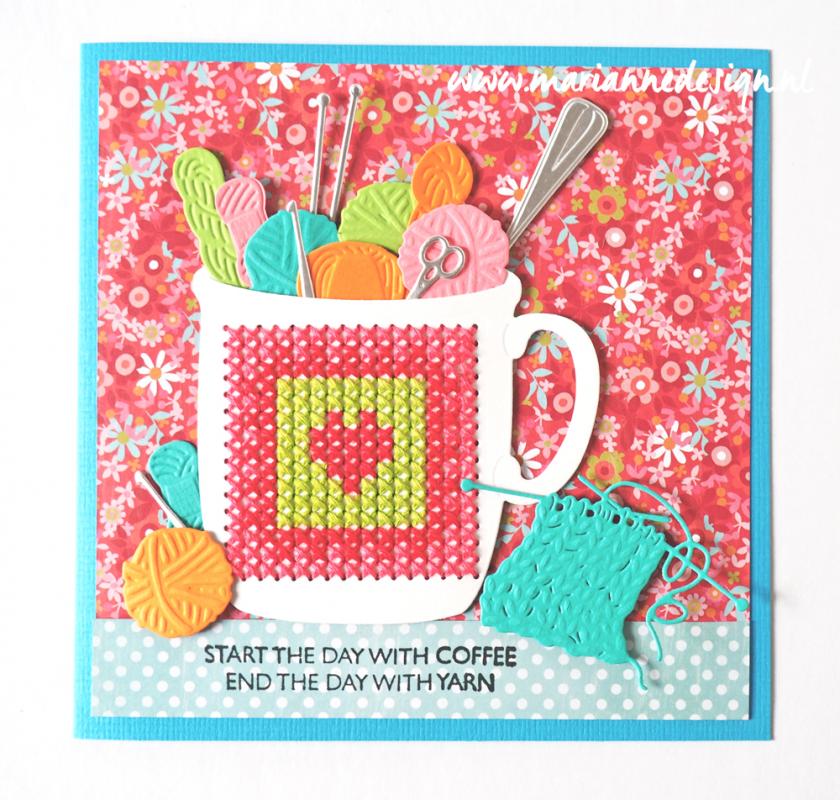 LR0687 Metal Die Marianne Design - Creatables - Hot drink