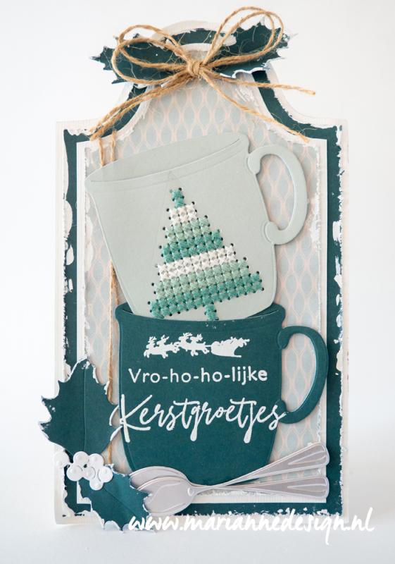 LR0687 Metal Die Marianne Design - Creatables - Hot drink