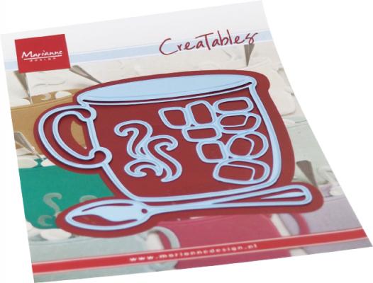 LR0687 Metal Die Marianne Design - Creatables - Hot drink