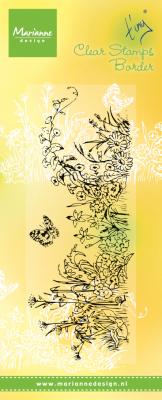 TC0863 Clear Stamps Border - Tiny's border - Meadow
