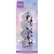 TC0871 Clear Stamps Border - Tiny's border - Hydrangea