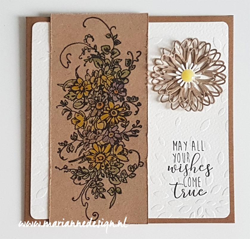 TC0872 Clear Stamps Border - Tiny's border - Bouquet