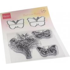 TC0879 Clear stamps & dies Hetty's iTiny's Butterflies stamp & die set