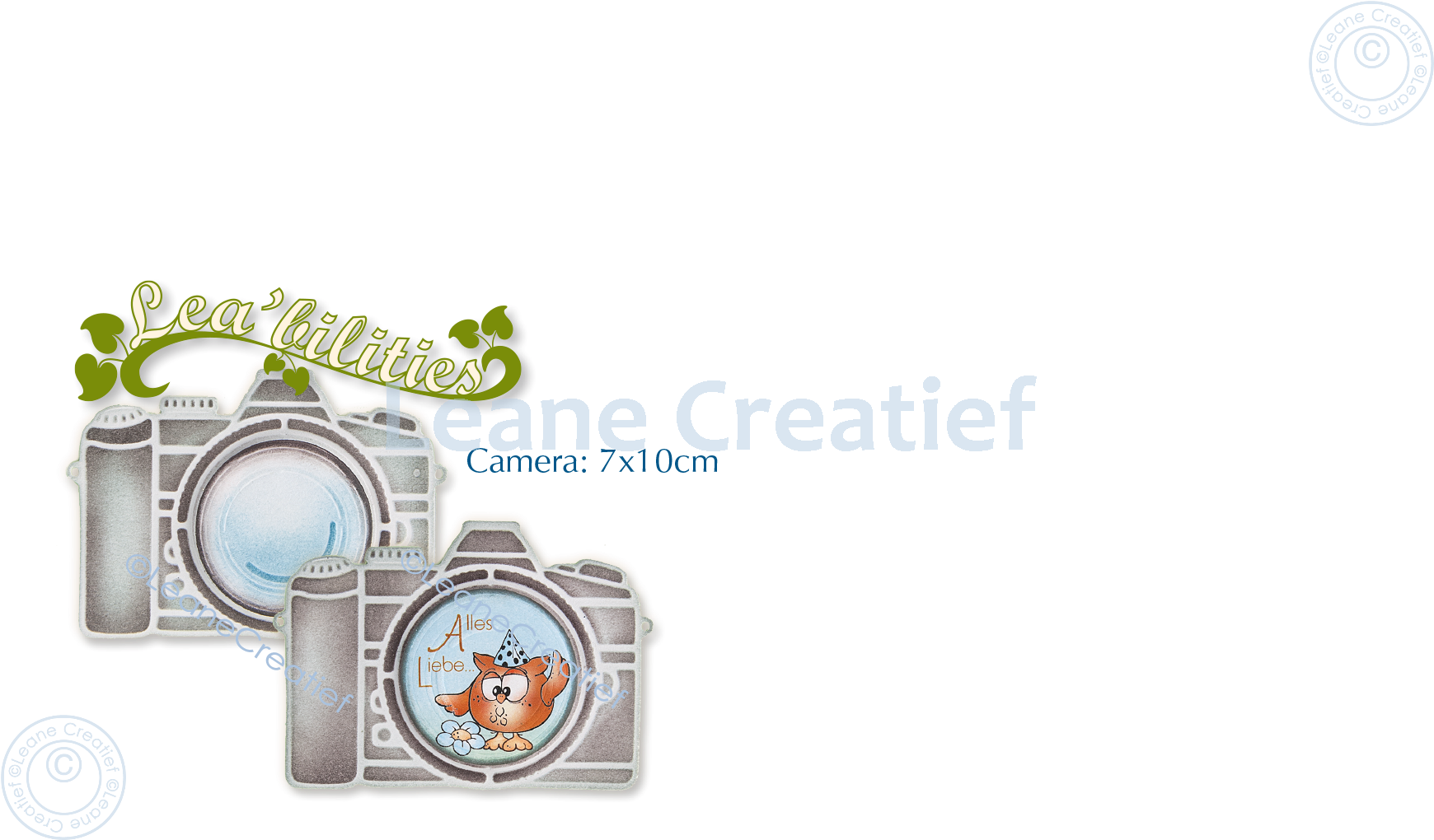45.6562 Metal Die Leane Creatief - Camera