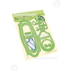 45.6739 Metal Die Leane Creatief - Label & Bottle hanger