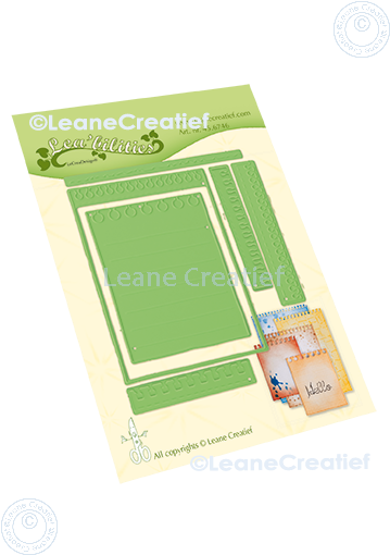 45.6746 Metal Die Leane Creatief - Make a note