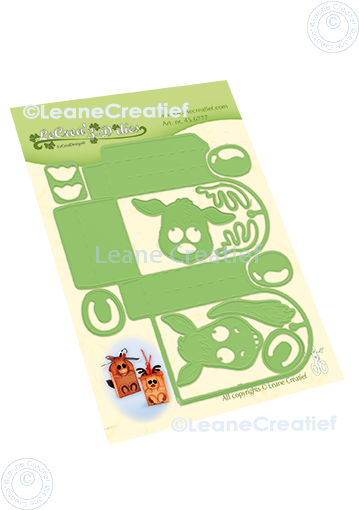 45.6777 Metal Die Leane Creatief - Box Reindeer - Horse