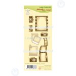 55.6678 Leane Creatief Acrylic Stamp - Cameras, filmstrips & pictures