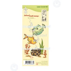 55.6685 Leane Creatief Acrylic Stamp - Fish 1
