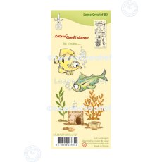 55.6692 Leane Creatief Acrylic Stamp - Fish 2