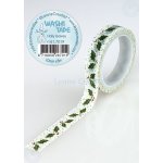 61.7019 Washi tape Holly leaves 10mm x 5m