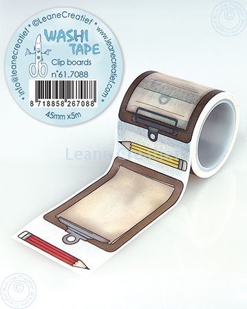 61.7088 Washi tape Clip boards 45mm x 5m