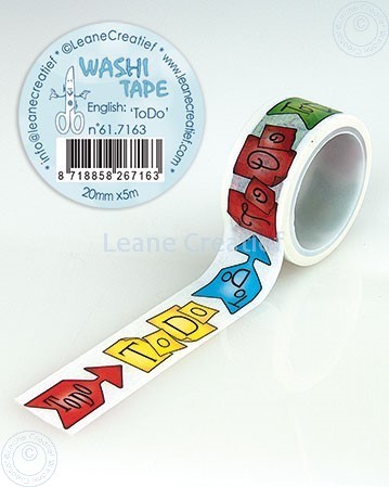 61.7163 Washi tape To Do 20mm x 5m