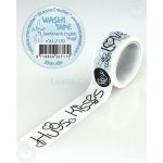 61.7170 Washi tape Sentiments English "Hugs" 20mm x 5m