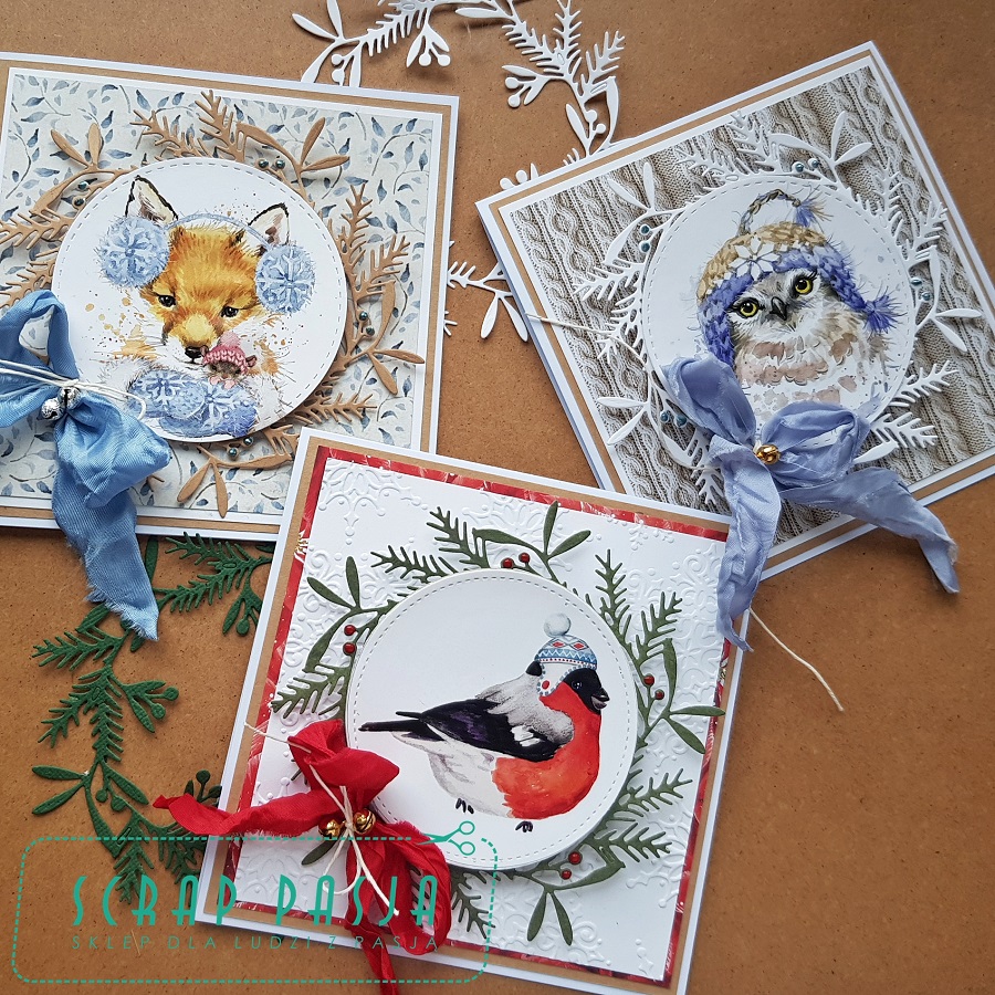 CW094 WYKROJNIK- Mixed wreath-Craft&You Design