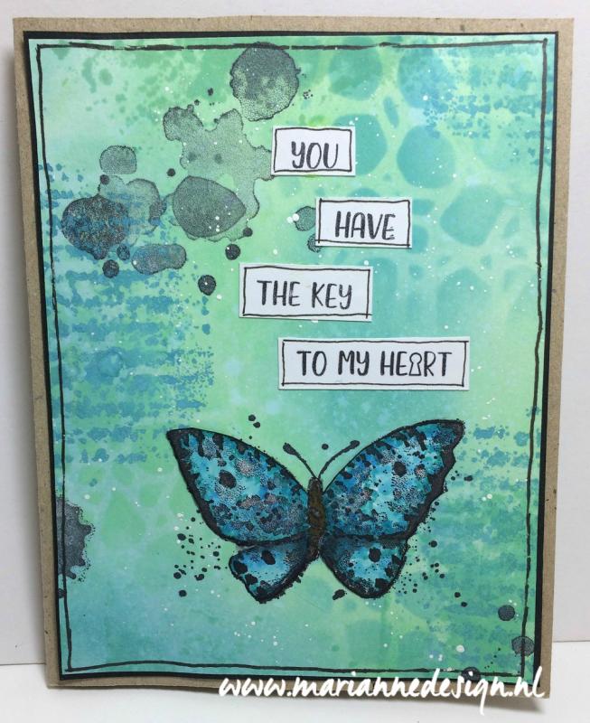 MM1616 Marianne Design Texture Stamps - Imprint