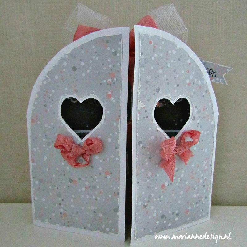 PS8077 Mask - Marianne Design - Craft stencil - A4 - Window