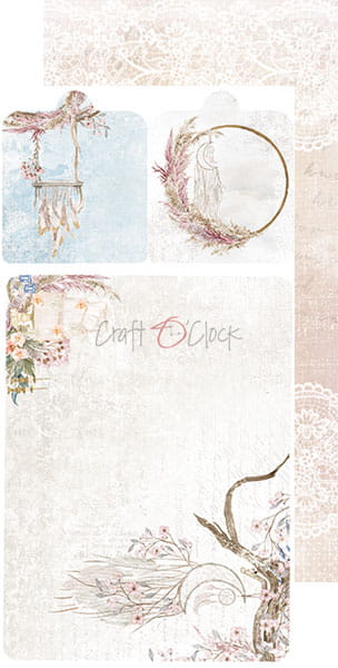CC-JJ-F17 WEDDING DREAM - JUNK JOURNAL SET