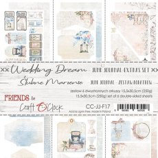 CC-JJ-F17 WEDDING DREAM - JUNK JOURNAL SET 