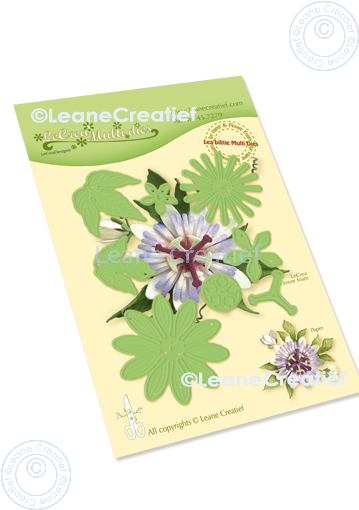 45.7279 Metal Die Leane Creatief - Multi die 21 Passion flower