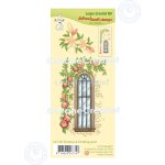 55.7347 Leane Creatief Acrylic Stamp - Window with climbing plant