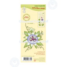 55.7354 Leane Creatief Acrylic Stamp - Passion Flower 3D