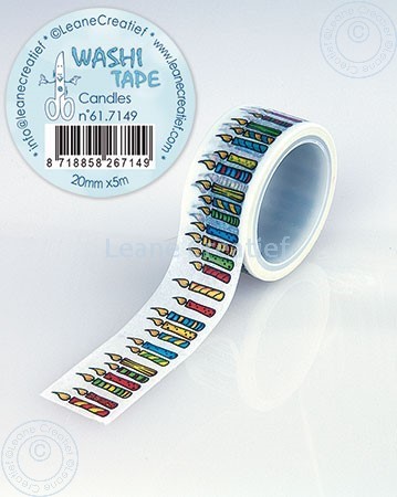61.7149 Washi tape Candles 20mm x 5m
